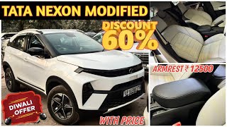 Tata Nexon Modified With 60 Off ✅ Tata Nexon Modified ✅ Nexon Base To Top Modification ✅ Nexon [upl. by Elodea]