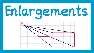 Enlargements  GCSE Maths [upl. by Aoht869]