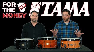 Tama Snare Drums For The Money  Woodworks vs SLP vs STAR Reserve [upl. by Irovi383]