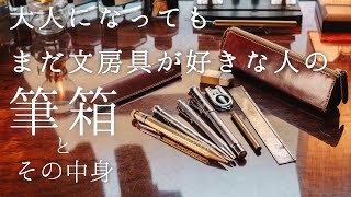 【筆箱紹介】大人になったら筆箱に何を入れる！？好きな物を詰め込んだロマン溢れる筆箱の紹介 [upl. by Sondra]