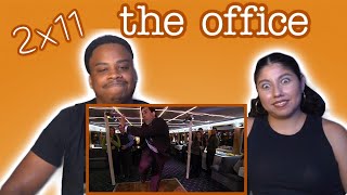 THE OFFICE 2x11 Booze Cruise  REACTION [upl. by Jezabelle]