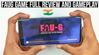 FAUG Game Full Review amp Gameplay and My Honest Opinion  I am very Disappointed 😞 [upl. by Hadleigh194]