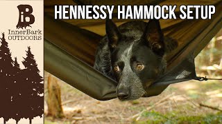 How to Hammock Camp Hennessy Hammock Setup [upl. by Sheya]