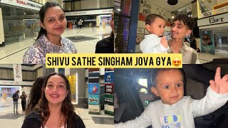 Shivu ane Bhavu ben sathe Film jova gya😍 Pc Art Family Vlog [upl. by Aveline948]