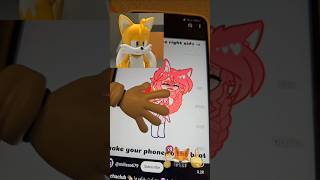 Tails x Gacha life girl kill funny animation memes [upl. by Joanie]