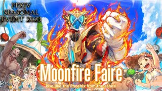 Final Fantasy XIV  Moonfire Faire 2023  Seasonal Event Playthrough [upl. by Nylloh]