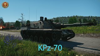 Миниобзор KPz70  Ядерка War Thunder [upl. by Odragde]