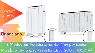 Cecotec Ready Warm Thermal Emisor Térmico 3 Modos de funcionamiento Mando a Distancia Pantalla LED [upl. by Ive]