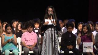 5th Grade Graduation Speeches [upl. by Romeyn]