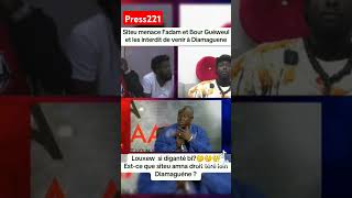 Siteu menace ouvertement Fadam et Buur Guewel luttesénégalaise mma boxing [upl. by Aaberg]