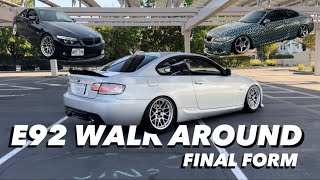 E92 Walk Around 328i Exhaust [upl. by Mairym]