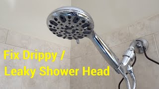 How to fix dripping or leaky shower head [upl. by Noe]