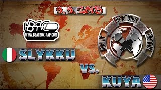 Slykku VS Kuya  Daily Beatbox Battle  20150909 [upl. by Auqinal477]