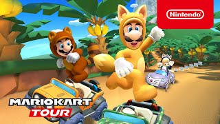 Mario Kart Tour  Animal Tour Trailer [upl. by Eilama]