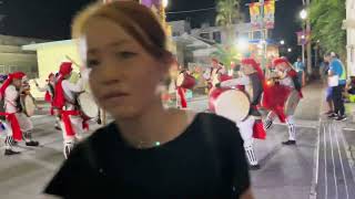 Eisa Dance Okinawa  in the kin town area on the 1st day of obon2022  the last obon was last 2019 [upl. by Gylys]