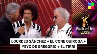 El Cone Quiroga  Yeyo de Gregorio  Martu Morales Bailando2023  Programa completo 8124 [upl. by Kirven]