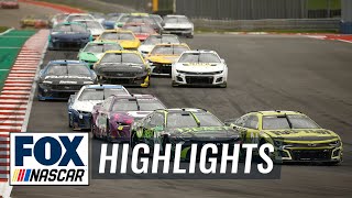 NASCAR Cup Series EchoPark Automotive Grand Prix Highlights  NASCAR on FOX [upl. by Ahseiat623]