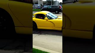 Yellow Dodge Viper viper dodgeviper dodge [upl. by Windsor]