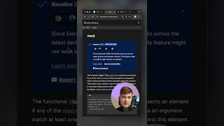 Baseline для фронтендразработчика — удобная замена caniuse [upl. by Suoiluj]