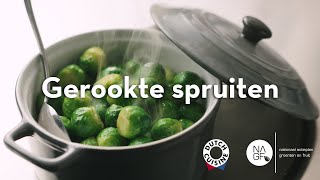 Gerookte spruiten met notenboter  Groenten in de hoofdrol [upl. by Metzger132]