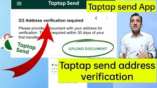 taptap send address verification  how to verify Tap tap send address [upl. by Nazay59]