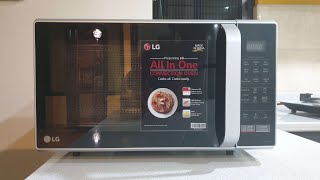 LG Microwave 28L  Convection  Grill  Unboxing and Demo 2024 [upl. by Keen]