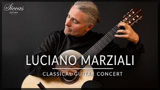 LUCIANO MARZIALI  Classical Guitar Concert  Terzi amp Roncalli  Siccas Guitars [upl. by Hallett]