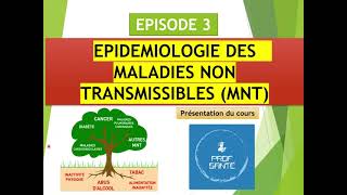 épisode 3  épidémiologie des maladies non transmissibles [upl. by Aidiruy378]