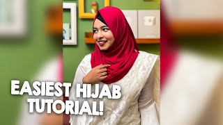 Easiest And Most Requested Hijab Tutorial  FAIZA [upl. by Marcoux]