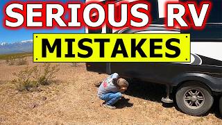 Serious RV Mistakes Many RVers Make Huge RV Damage  RV Living [upl. by Ahcsas]