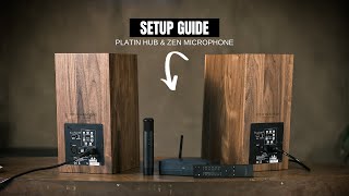 Buchardt Active Speakers  Setup guide for Platin Hub amp Zen microphone [upl. by Sevart]