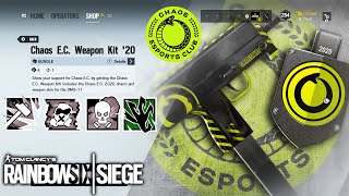 Chaos EC Weapon Kit 20  Rainbow Six Siege [upl. by Anivol]