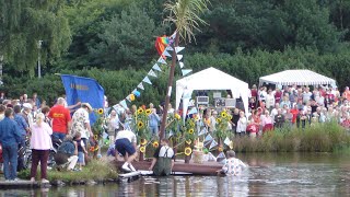 Papierschiffregatta in Munster [upl. by Balthasar]