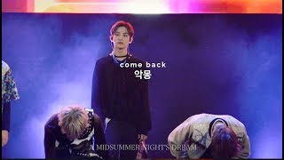 181102 NCT127 WINWIN 윈윈 악몽（come back） focus [upl. by Brigitta]