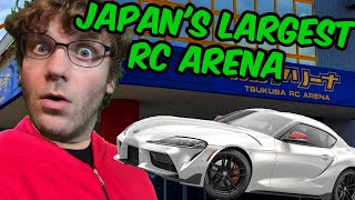 DRIFTING AT JAPANS LARGEST RC ARENA  TSUKUBA RC ARENA [upl. by Knuth]