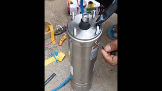 Oil Field Motor Pump Installation  submersiblepump  shortsfeed  waterpump [upl. by Rivalee]