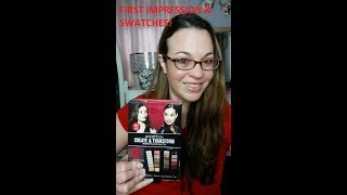 Smashbox Create and Transform Master Class Palette First ImpressionsShow amp Swatch [upl. by Bittner989]