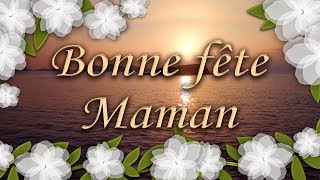 50  Bonne Fête Maman  Carte virtuelle fête des mères positive [upl. by Esau]