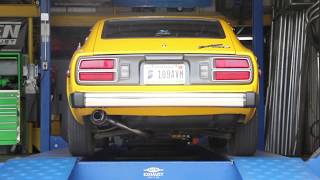 1977 Datsun 280z Exhaust Carven TR [upl. by Korry]