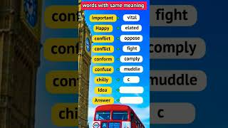 Words with Similar meaning improveenglish english otherwaystosayhowareyou [upl. by Nehtan]