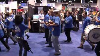 Marching band Thriller  NAMM 2010 [upl. by Ahseet]