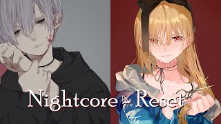 Nightcore  Reset Tiger JK English Lyrics [upl. by Areivax]