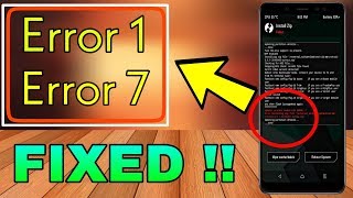 2 METHODS TO FIX quotERROR 7quot IN TWRP 2023 METHOD [upl. by Colly]