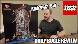 LEGO Daily Bugle 76178 Review  Amazing But [upl. by Suhpesoj]