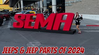 JEEPS and JEEP Products of SEMA 2024 [upl. by Nareik]