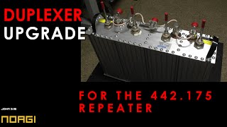 N0AGI  BpBr Duplexer Upgrade  N0AGI 442175 Repeater [upl. by Templas]