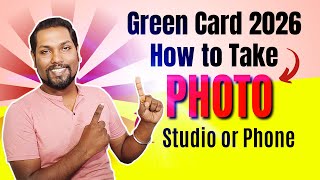 How to Take Photo for Green Card 2026  Green Card Photo Too  SL TO UK [upl. by Avir552]