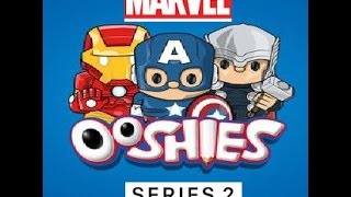 MARVEL OOSHIES SERIES 2 UNBOXING [upl. by Harrus]