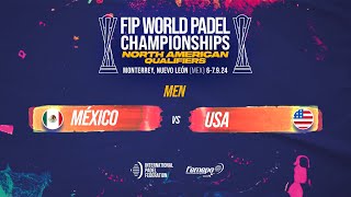 FIP WORLD PADEL CHAMPIONSHIPS NORTH AMERICAN MEN QUALIFIERS [upl. by Felipe]