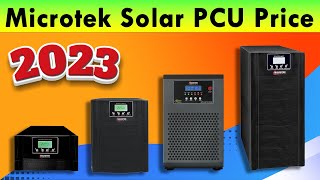 Microtek solar inverter Price List 2024  Best Solar inverter for Home [upl. by Gonagle]